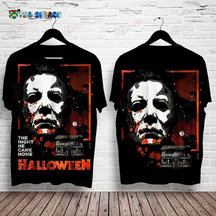 Halloween Michael Myers The Night He Came Home 3D Shirt – Usalast