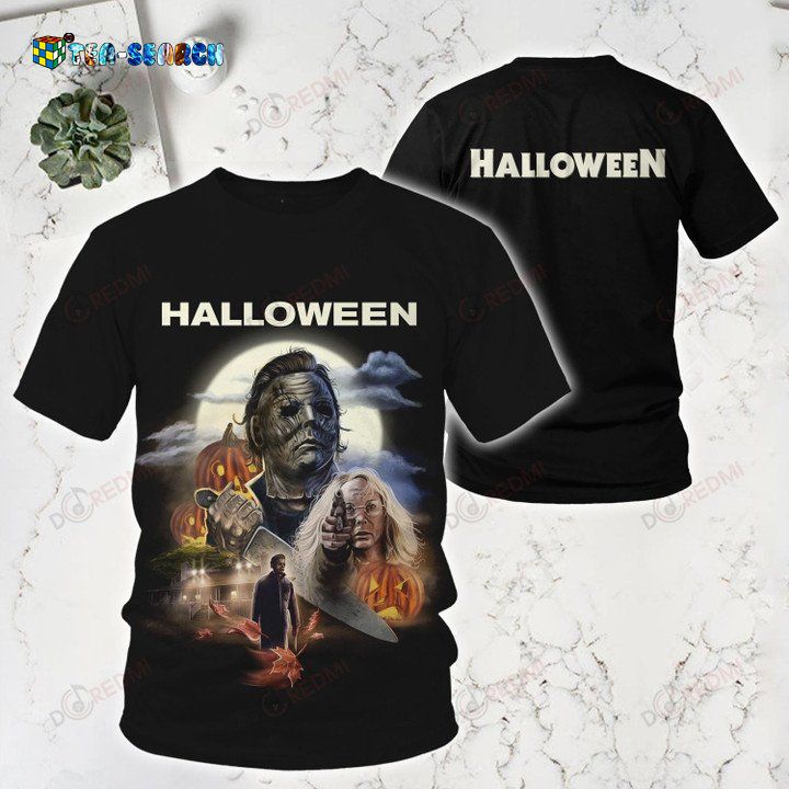 Halloween Mychael Myers Foggy Horror 3D Shirt Ver2 - Nice shot bro