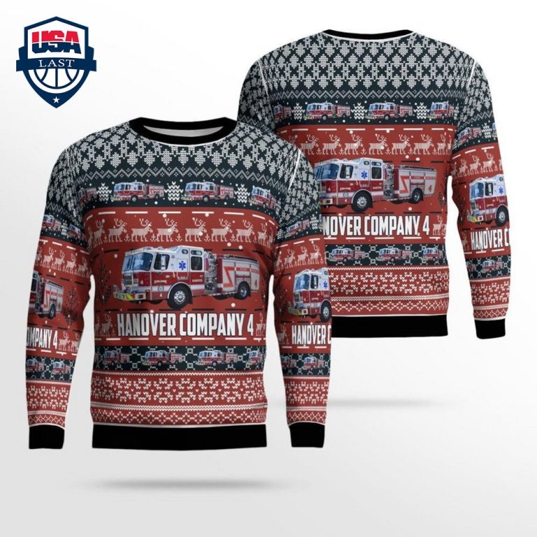 Hanover Company 4 3D Christmas Sweater - Stand easy bro