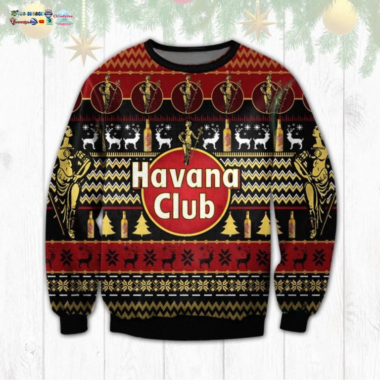 Havana Club Ugly Christmas Sweater - Generous look