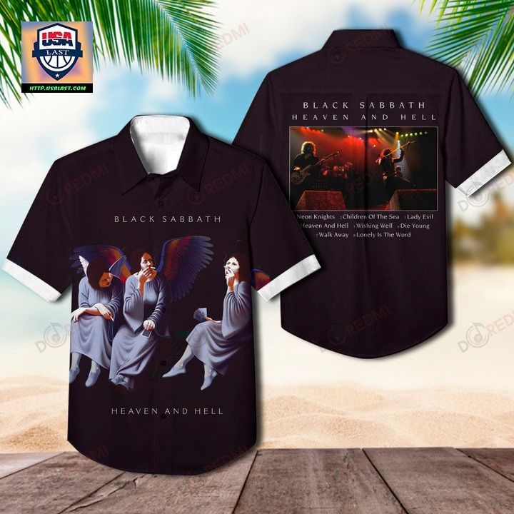 Heaven and Hell – Black Sabbath Album Hawaiian Shirt – Usalast