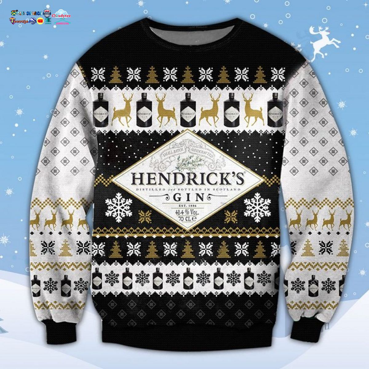 Hendrick’s Gin Ugly Christmas Sweater