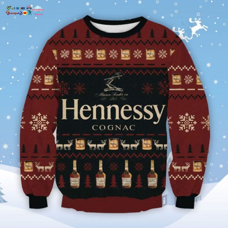 Hennessy Ugly Christmas Sweater - Best picture ever