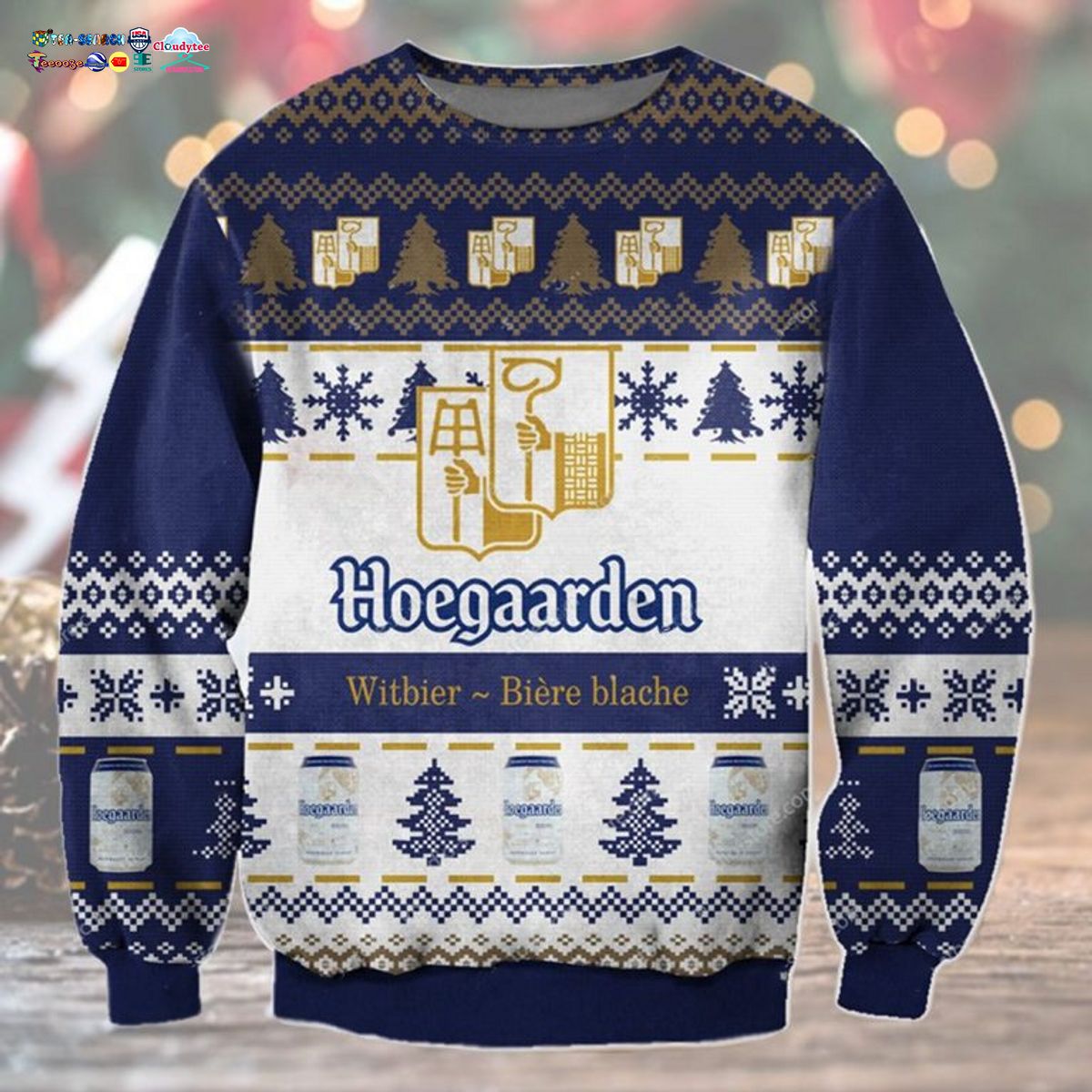 Hoegaarden Ver 1 Ugly Christmas Sweater