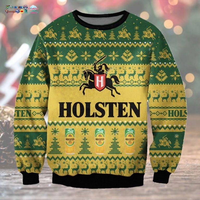 Holsten Ugly Christmas Sweater - You tried editing this time?