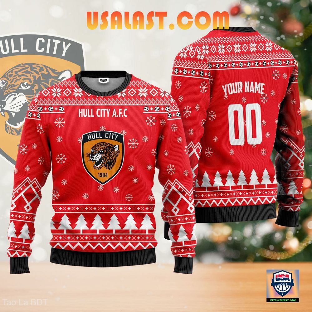 Hull City A.F.C Ugly Christmas Sweater Red Version – Usalast
