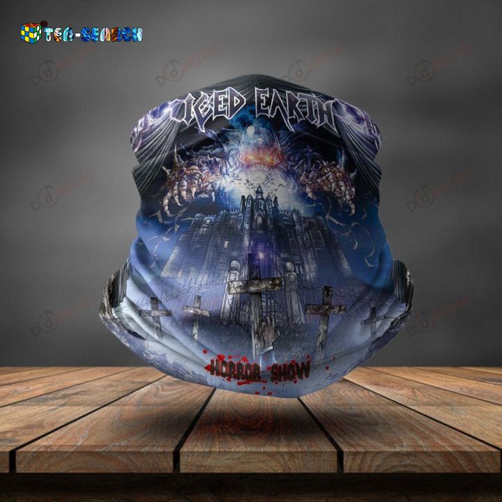 Iced Earth Horror Show 3D Bandana Neck Gaiter – Usalast