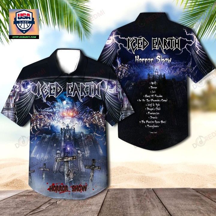 Iced Earth Horror Show Album Hawaiian Shirt - Nice Pic