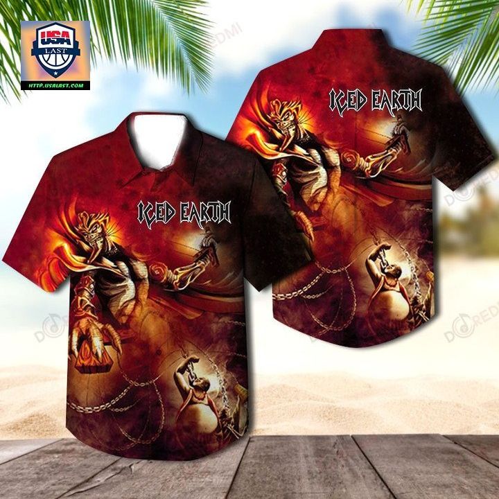 Iced Earth Metal Album Hawaiian Shirt – Usalast