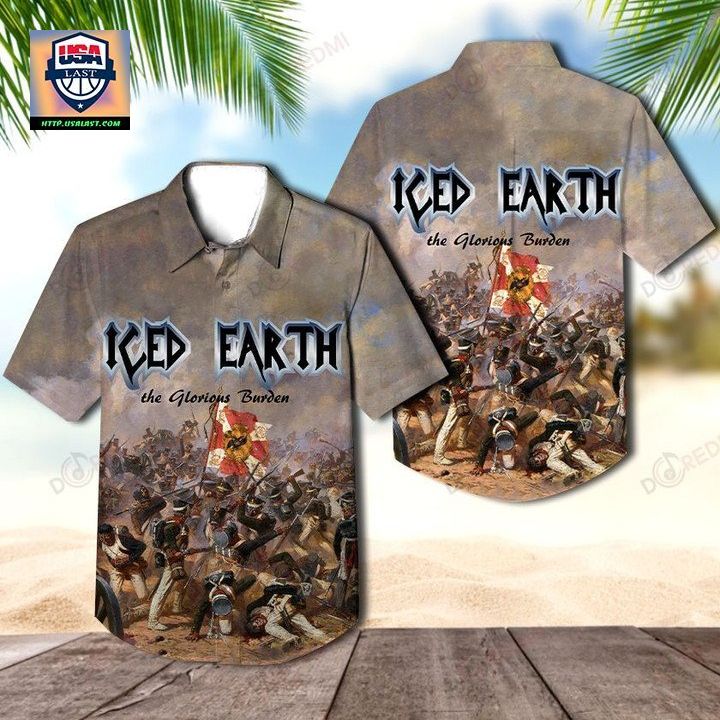 Iced Earth Plagues of Babylon Album Hawaiian Shirt – Usalast