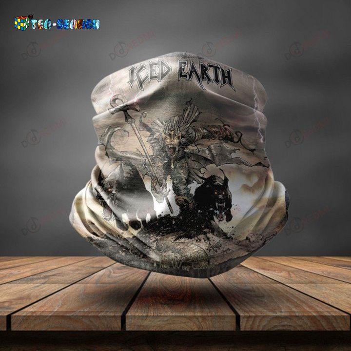 Iced Earth Something Wicked This Way Comes 3D Bandana Neck Gaiter – Usalast