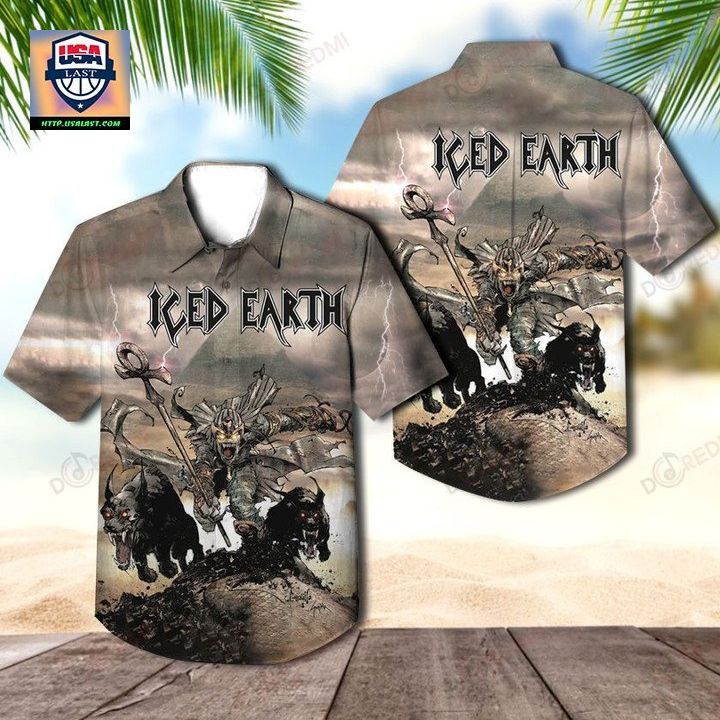 Iced Earth Something Wicked This Way Comes Album Hawaiian Shirt – Usalast