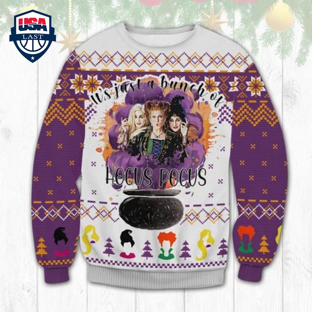It’s Just A Bunch Of Hocus Pocus Ugly Sweater – Saleoff