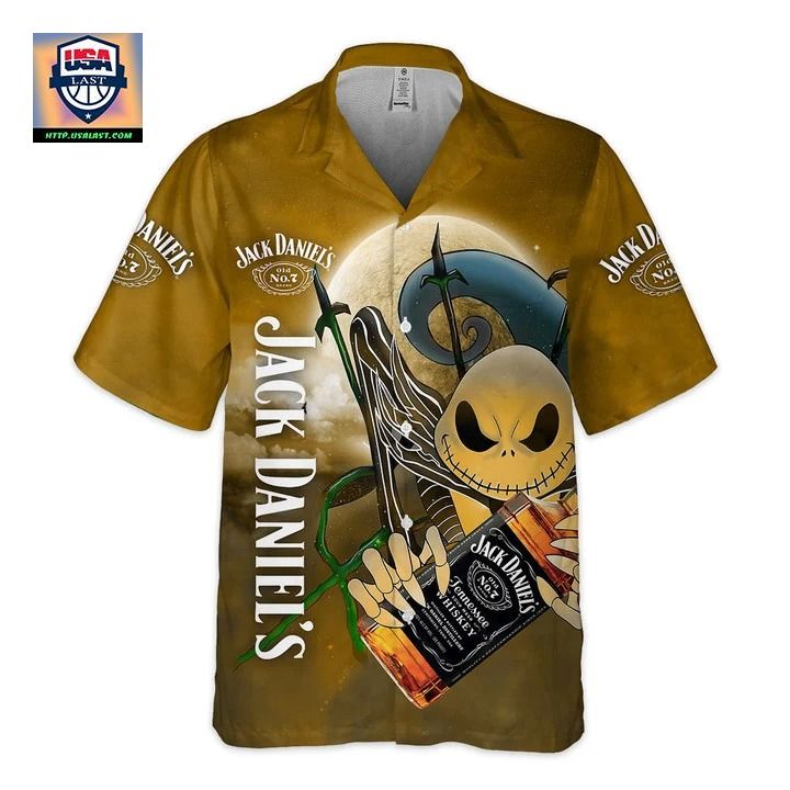 Jack Daniel's Jack Skellington Halloween Hawaiian Shirt - Great, I liked it