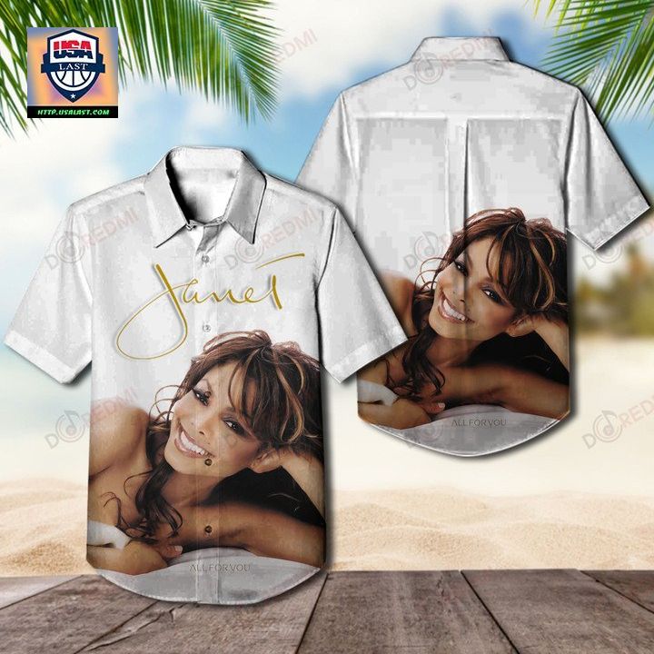 Janet Jackson All for You Album Hawaiian Shirt – Usalast
