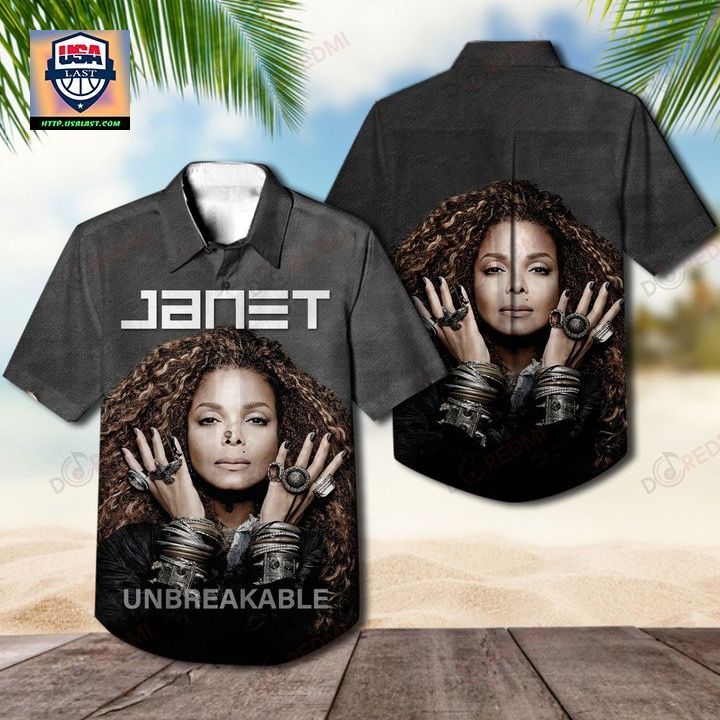 Janet Jackson Unbreakable Album Hawaiian Shirt – Usalast