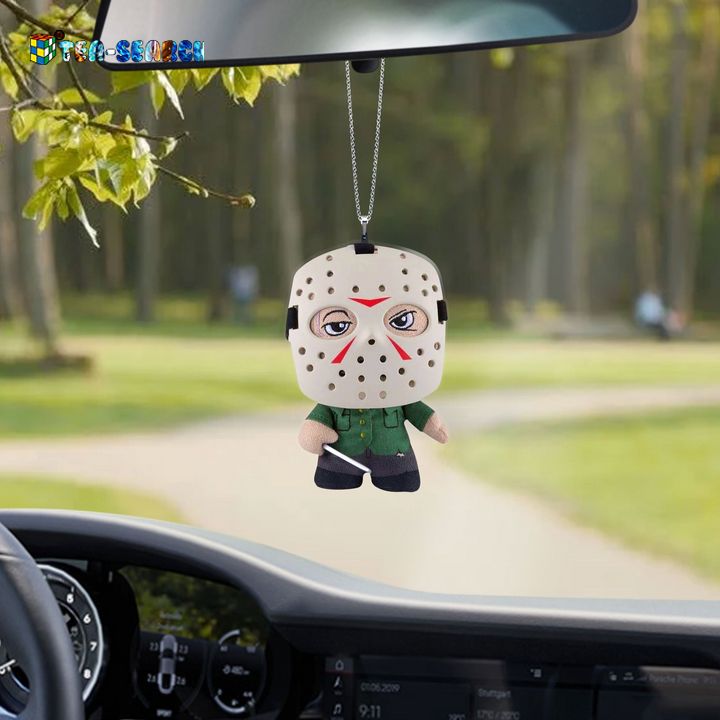 Jason Voorhees Square Doll Halloween Hanging Ornament - Cutting dash