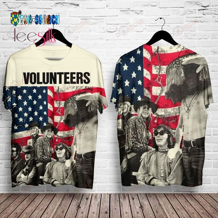 Jefferson Airplane Band Volunteers All Over Print Shirt – Usalast
