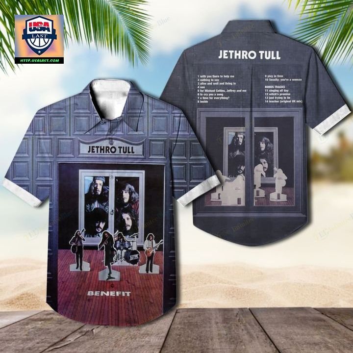 Jethro Tull Band Benefit Album Hawaiian Shirt – Usalast