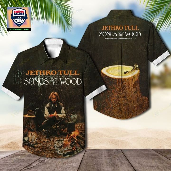 Jethro Tull Band Songs from the Wood Album Hawaiian Shirt – Usalast