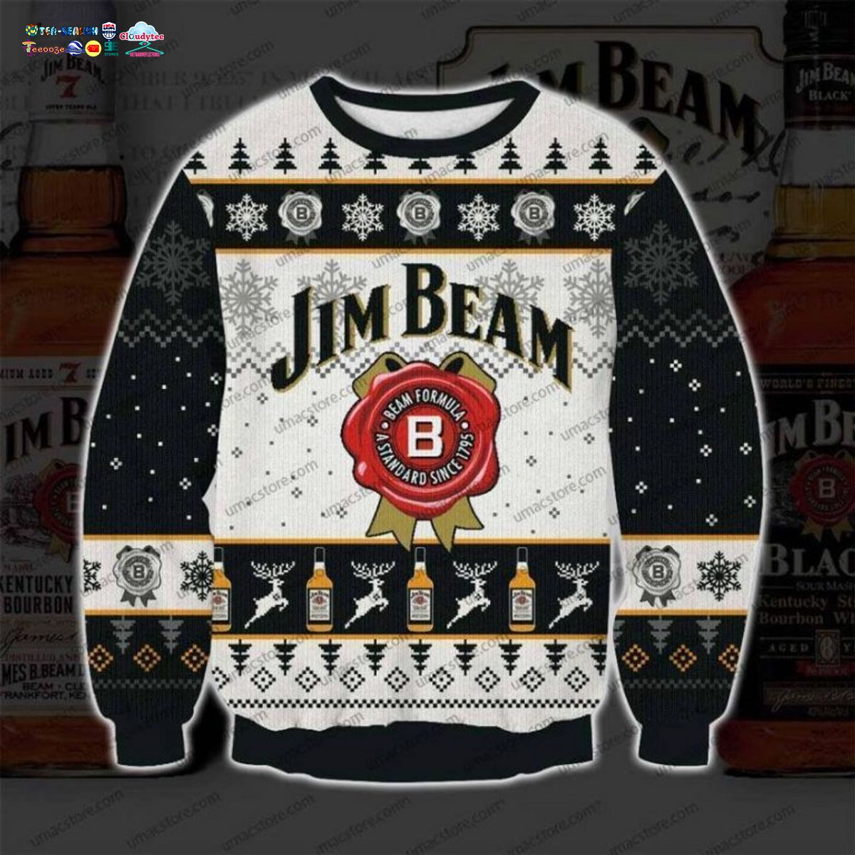 Jim Beam Ugly Christmas Sweater - Best picture ever