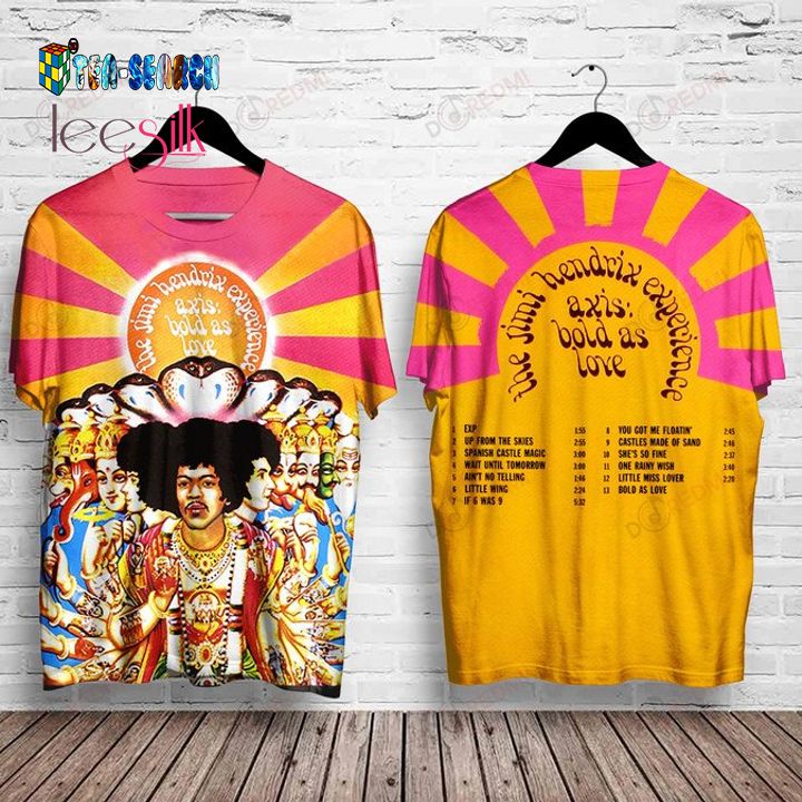 Jimi Hendrix Axis Bold as Love All Over Print Shirt – Usalast