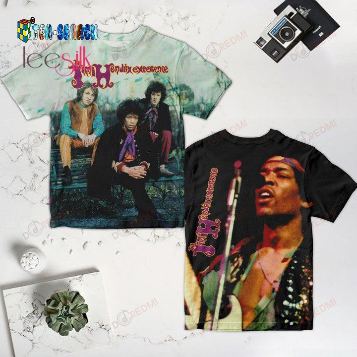 Jimi Hendrix Experience Band All Over Print Shirt - Natural and awesome