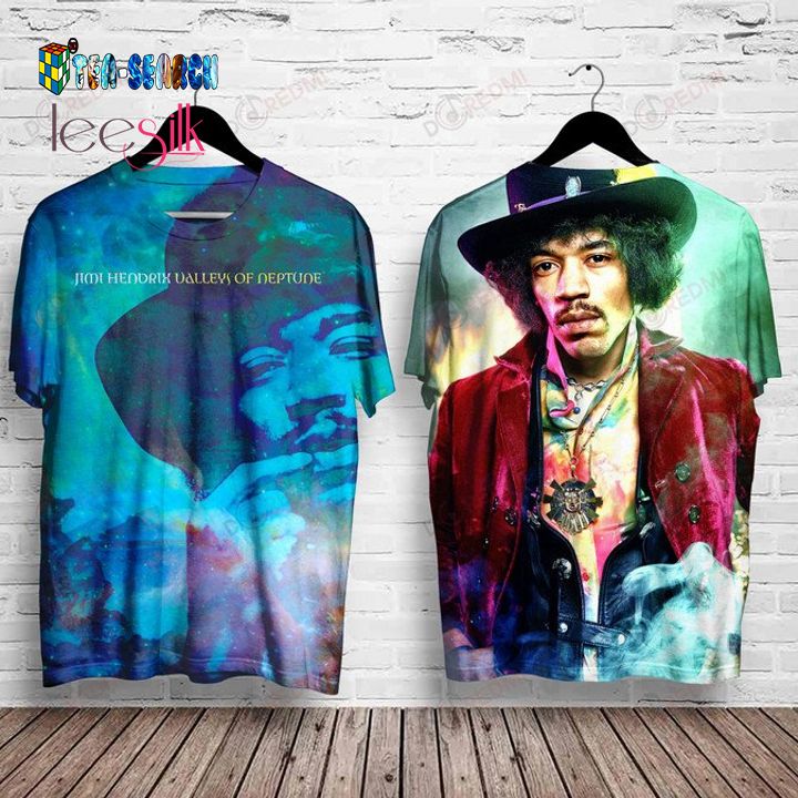 Jimi Hendrix Valleys of Neptune All Over Print Shirt – Usalast