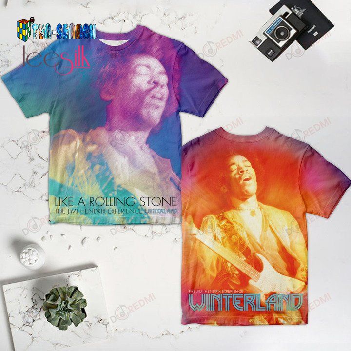 Jimi Hendrix Winterland All Over Print Shirt - Nice place and nice picture