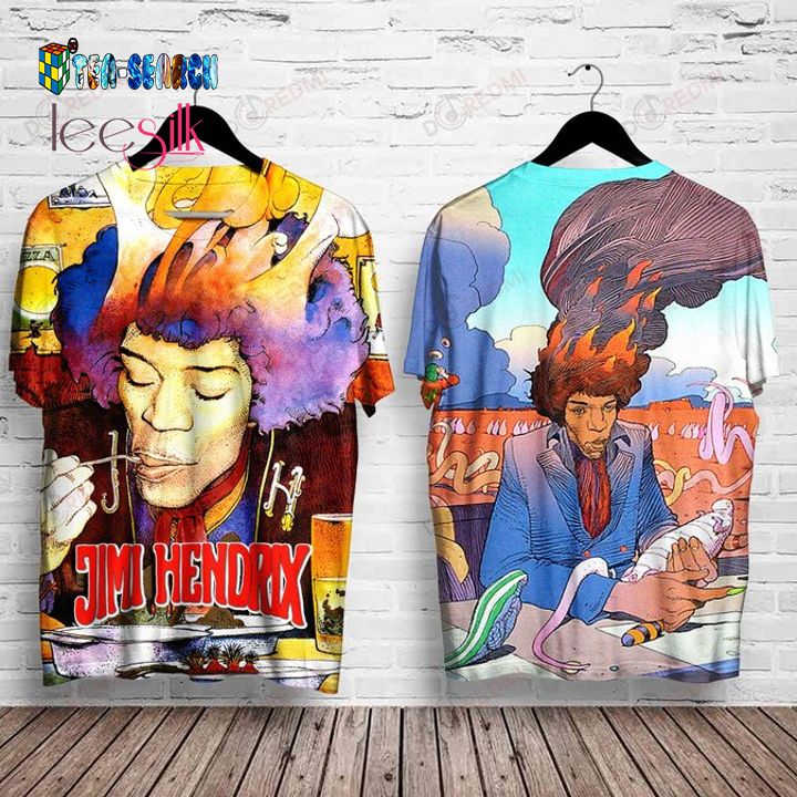 Jimi Hendrix�s Voodoo Soup All Over Print Shirt - I like your hairstyle