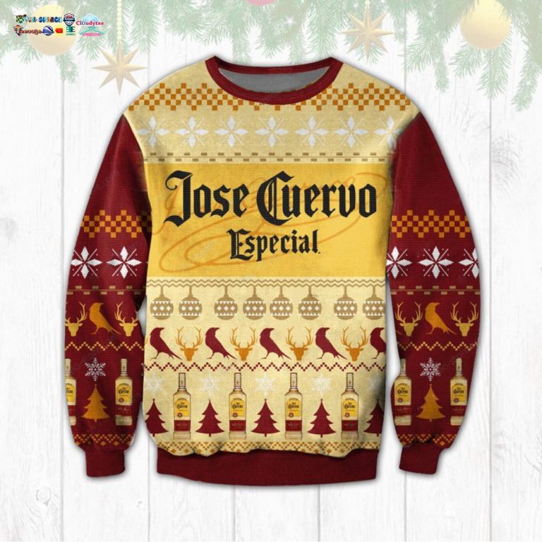 Jose Cuervo Especial Ugly Christmas Sweater - Wow, cute pie