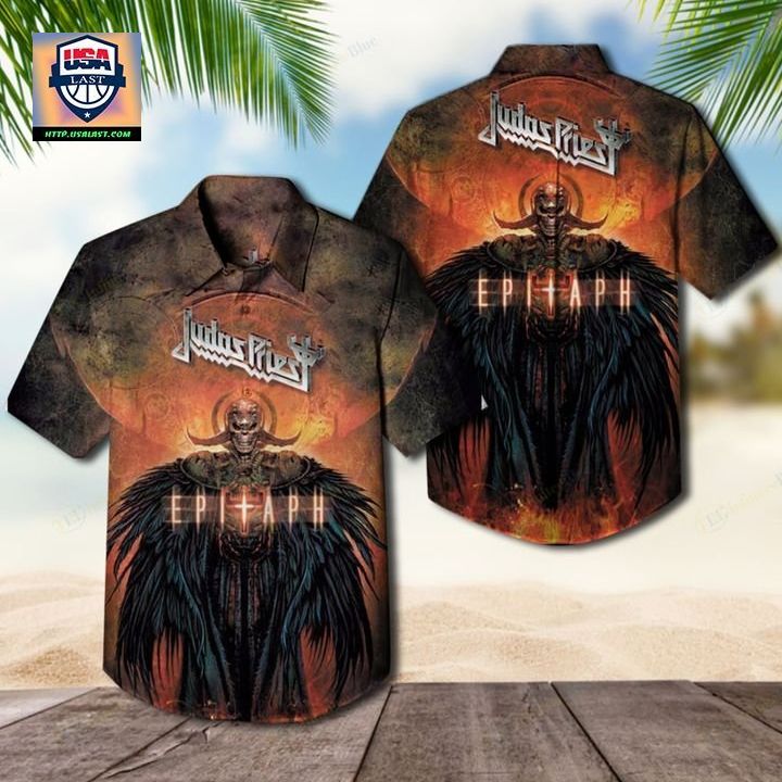 Judas Priest Epitaph Album Hawaiian Shirt – Usalast