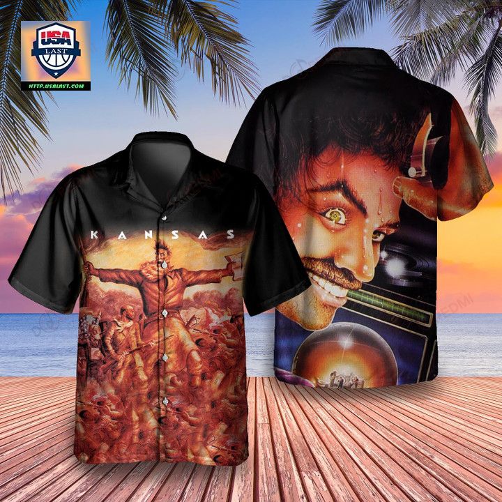 Kansas Band Album Cover 3D Hawaiian Shirt – Usalast