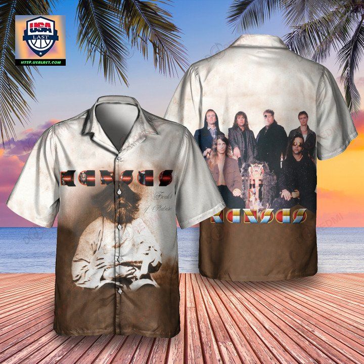Kansas Band Freaks of Nature Album Cover Hawaiian Shirt – Usalast