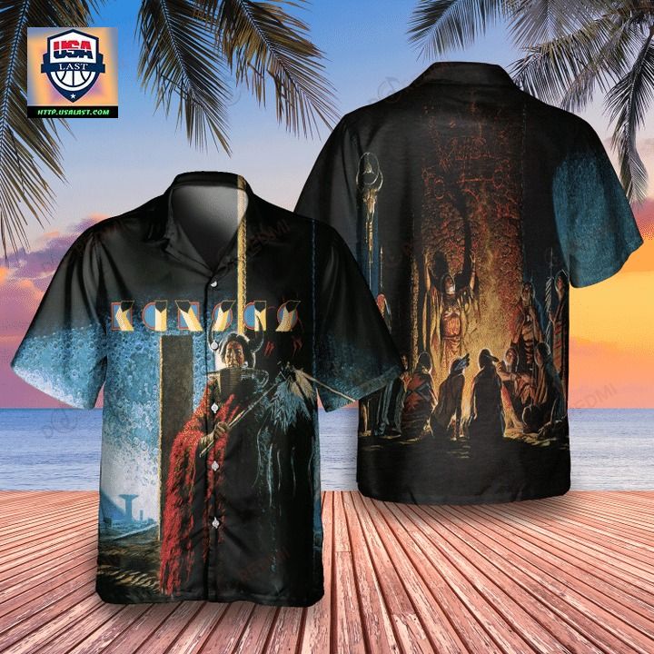 Kansas Band Monolith 1979 Unisex Hawaiian Shirt - Sizzling