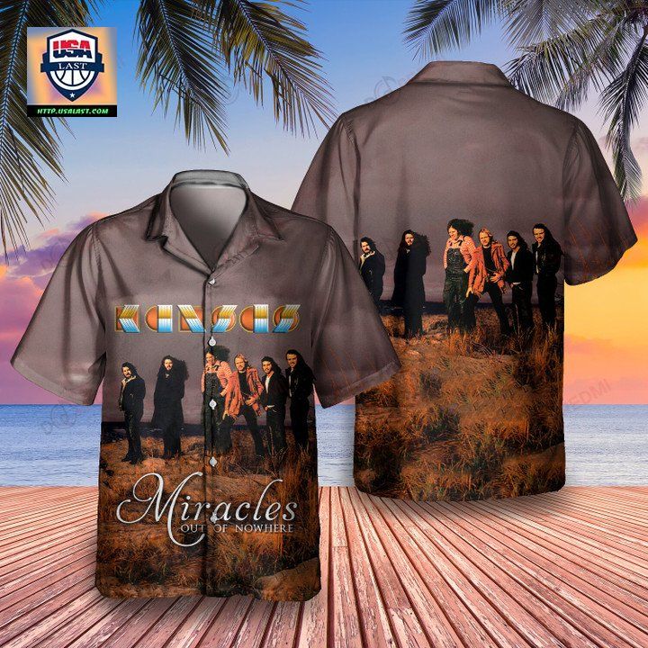 Kansas Band Somewhere To Elsewhere 3D Hawaiian Shirt – Usalast