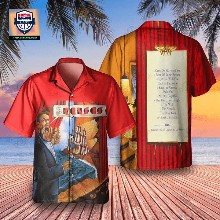 Kansas Band The Best of Kansas 1984 Unisex Hawaiian Shirt – Usalast