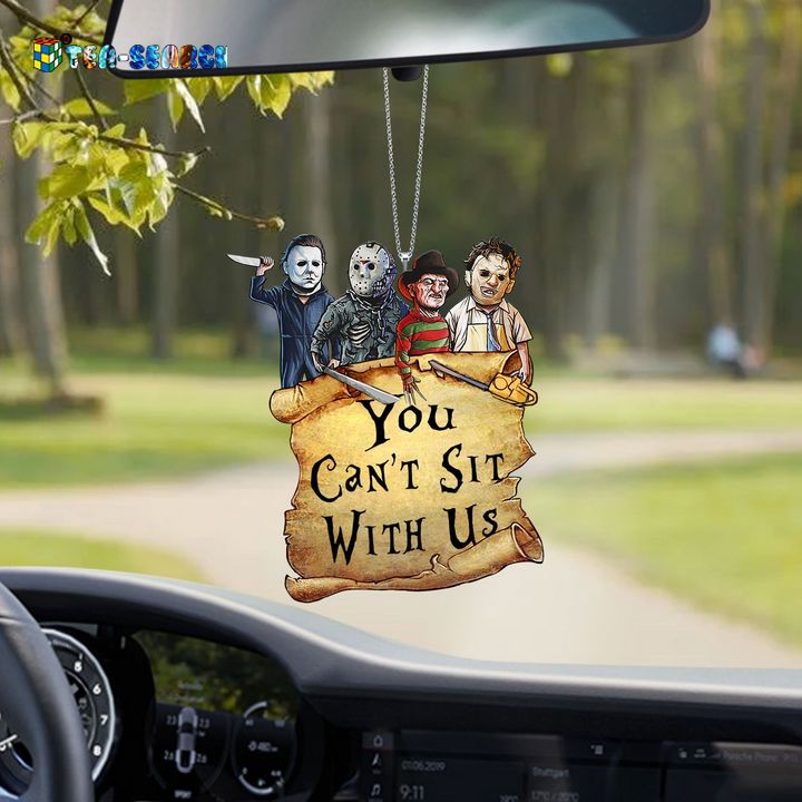 Killer Quartet You Can’t Sit With Us Halloween Ornament – Usalast