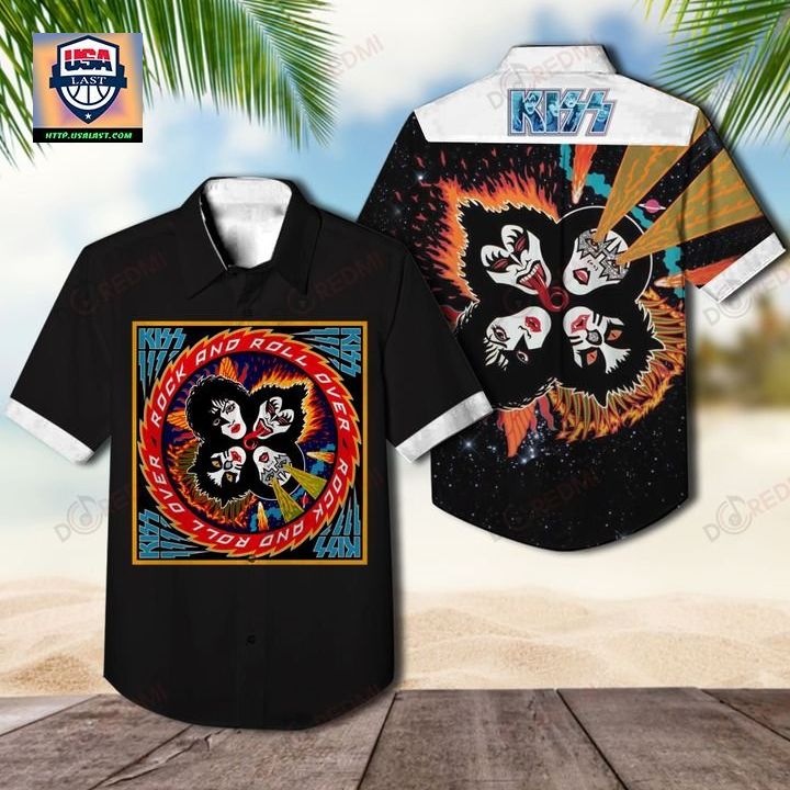 Kiss Rock and Roll Over 3D Casual Hawaiian Shirt – Usalast