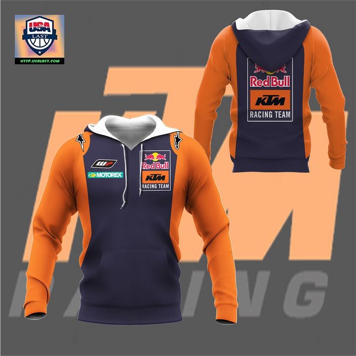 KTM Racing Orange Purple 3D All Over Printed Hoodie - Trending picture dear