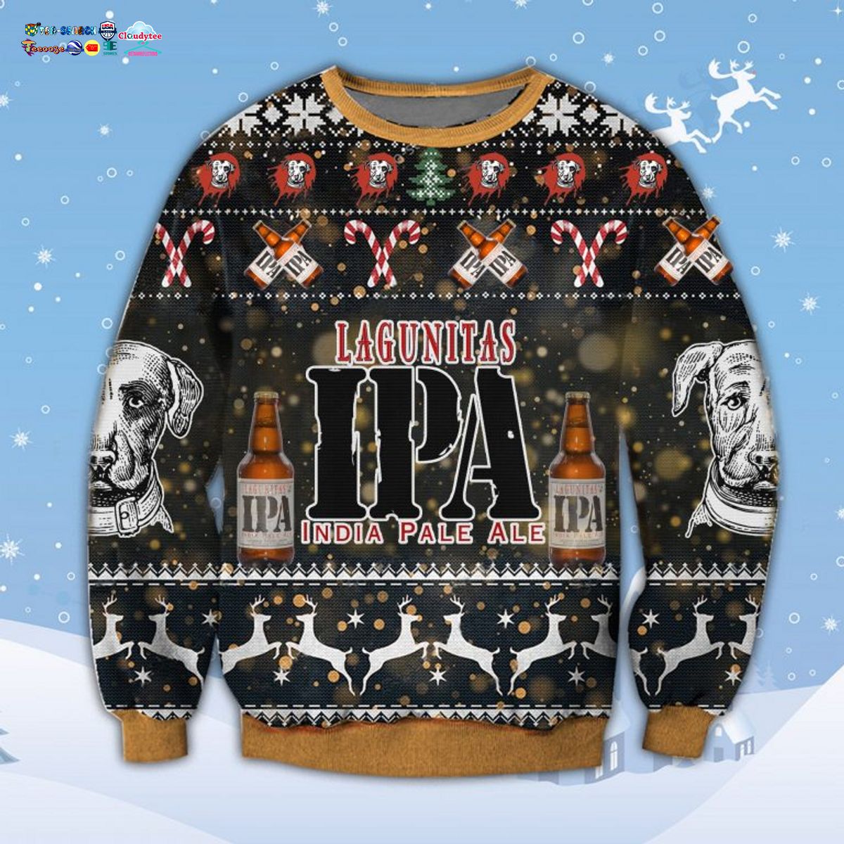 Lagunitas Ugly Christmas Sweater