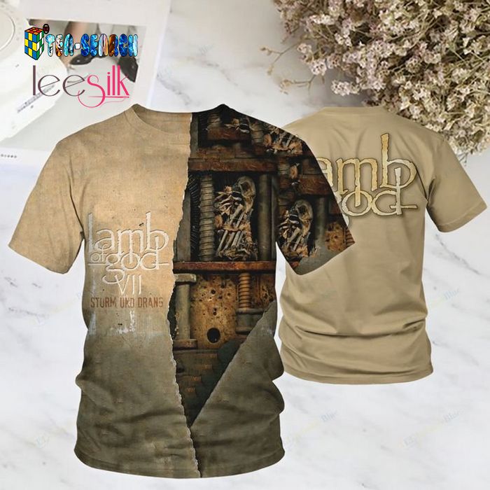 Lamb Of God VII Sturm und Drang Unisex 3D T-Shirt – Usalast