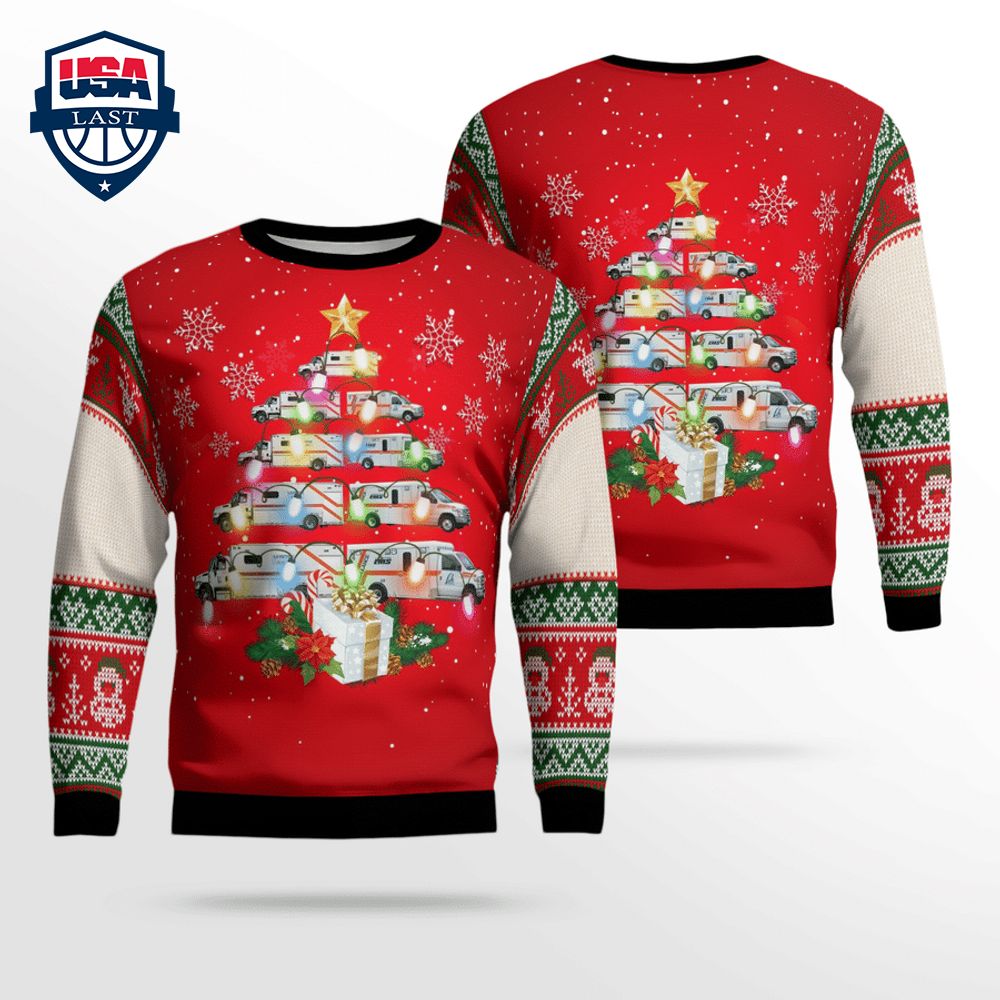 Lambton EMS 3D Christmas Sweater – Saleoff