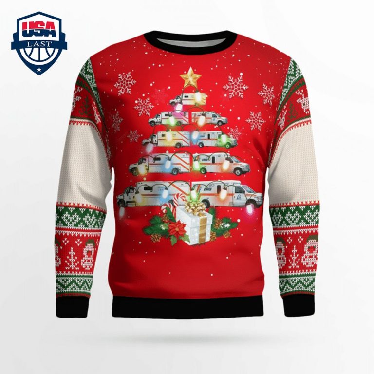 Lambton EMS 3D Christmas Sweater - Best picture ever