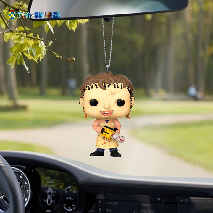 Leatherface Doll Halloween Hanging Ornament - Stand easy bro