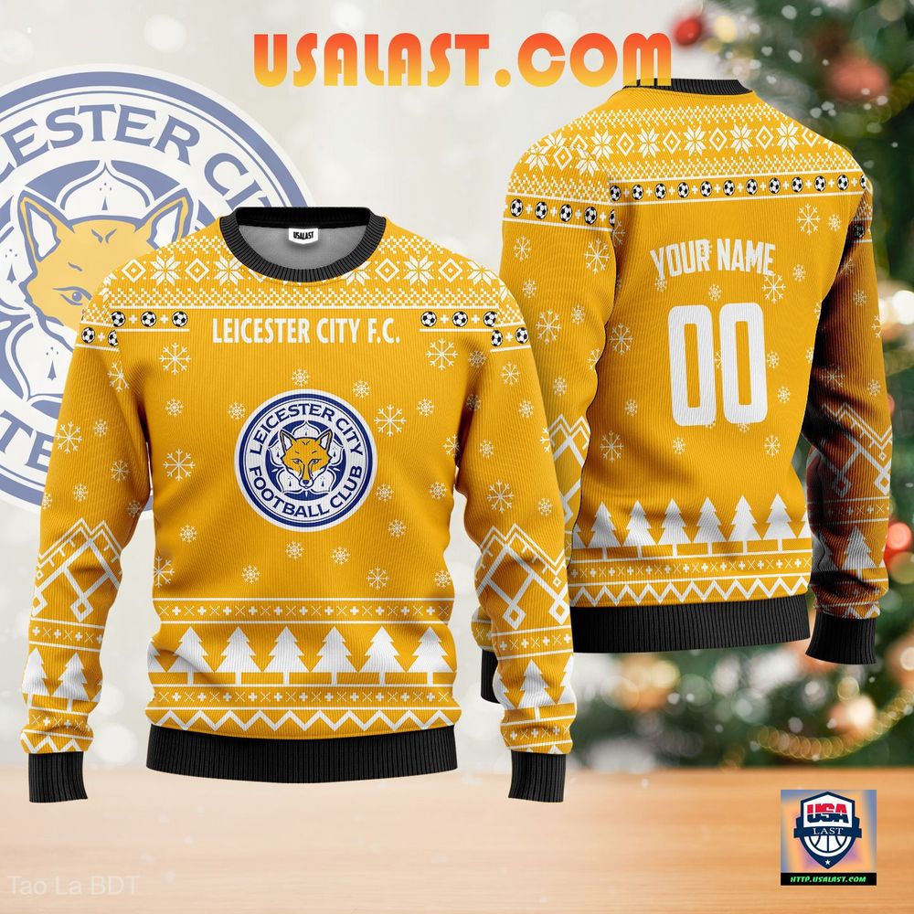 Leicester City F.C New Ugly Sweater - You look fresh in nature