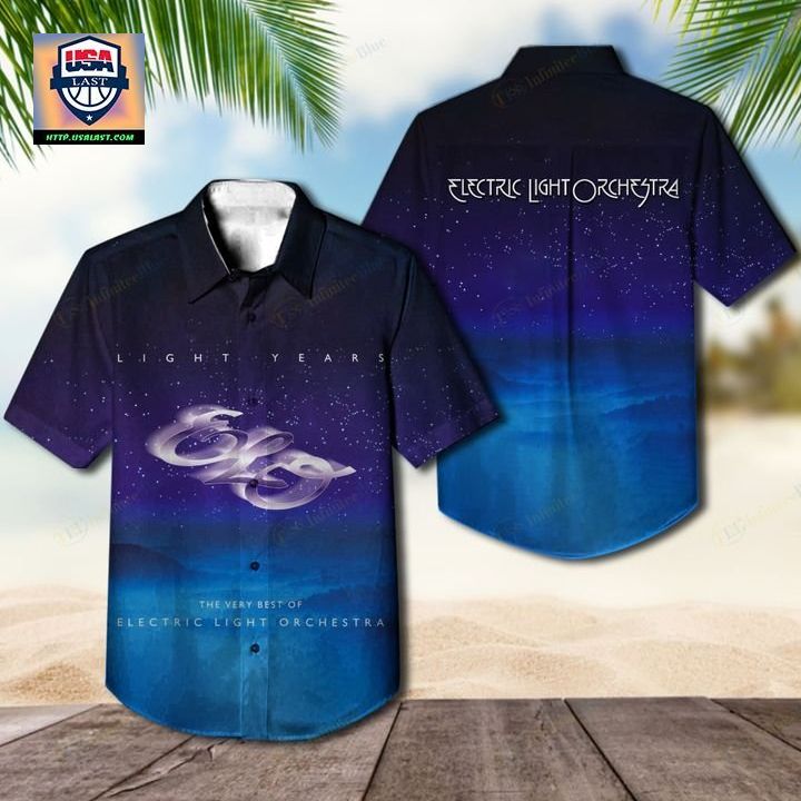 Light Years The Very Best of Electric Light Orchestra 1997 Album Hawaiian Shirt – Usalast