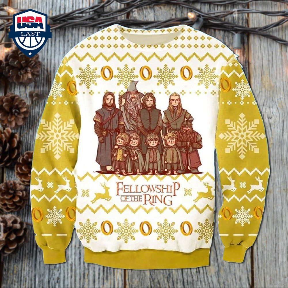 LOTR Fellowship Of The Ring Ugly Christmas Sweater – Saleoff
