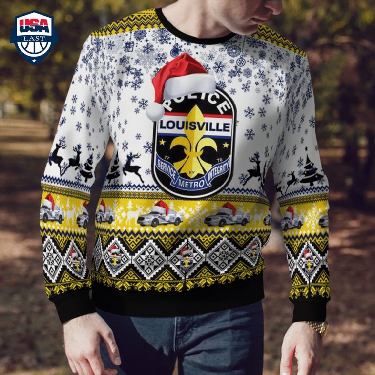 Louisville Metro Police Department 3D Christmas Sweater - Awesome Pic guys