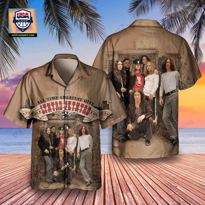 Lynyrd Skynyrd Greatest Hits Album Hawaiian Shirt – Usalast